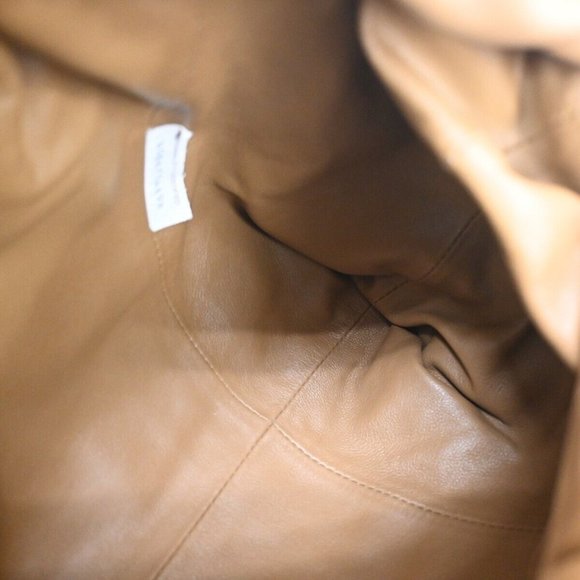 BOTTEGA VENETA Logo Shoulder Pouch Bag Leather Brown Italy - Picture 6 of 16